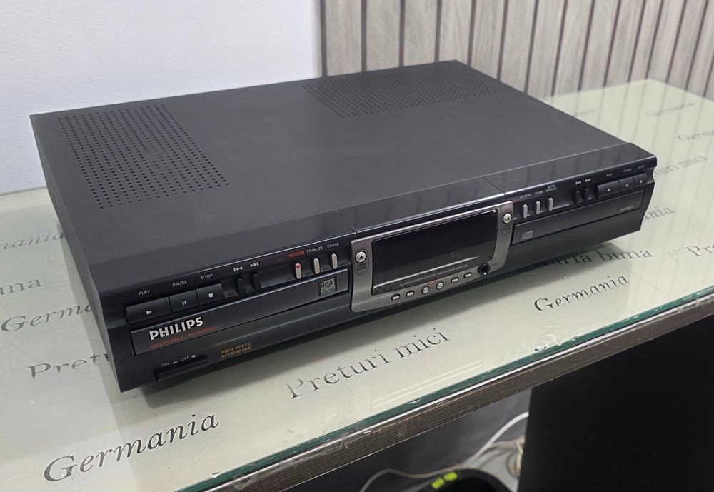 Philips CRD765 Black DVD Player Dolby Digital DTS