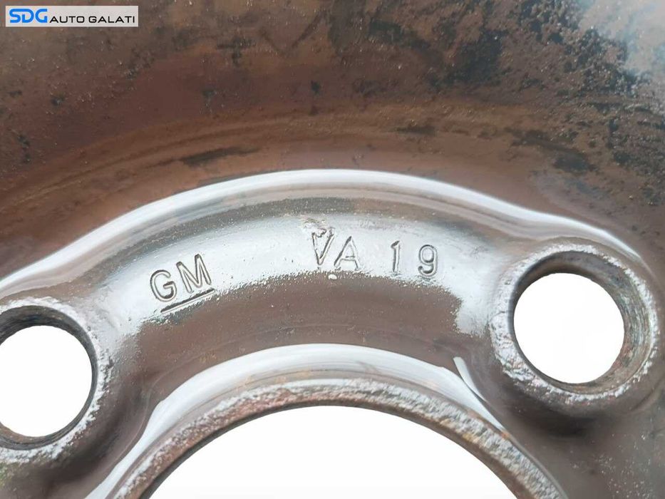 Set 4 Jante Janta Roata Roti Tabla 185 65 15 R15 M+S Fiat Punto 2006 - 2014 (6JX15H2 ET49) [JNT0027]