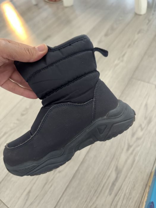 Сапоги зимние синие