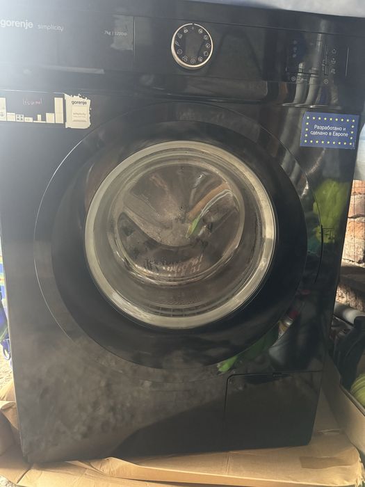 Пералня Gorenje 7kg черна