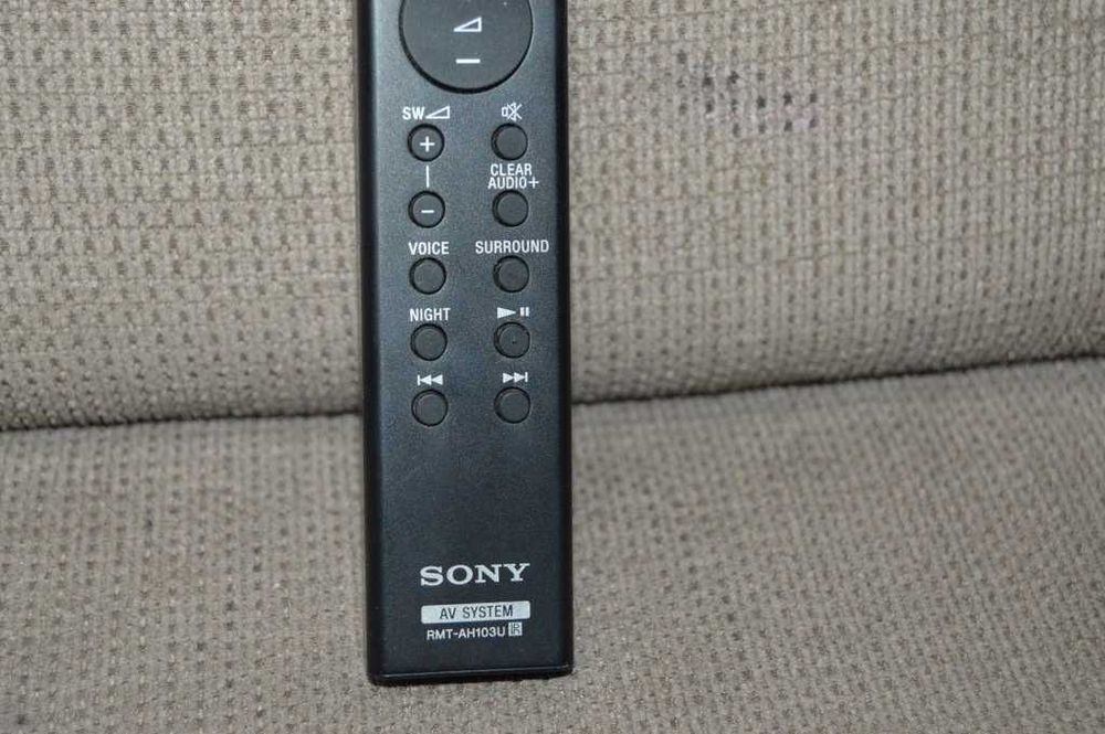Telecomandă Originală Sony AV System RMT-AH103U - Stare Impecabilă