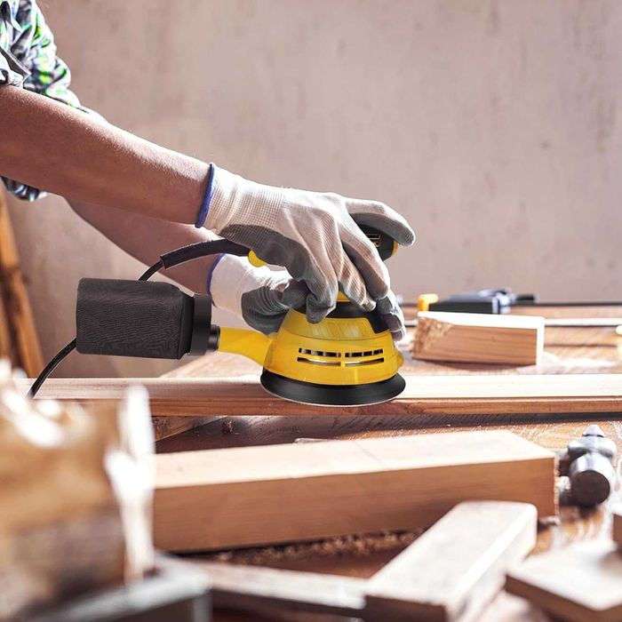 Електрическа орбитална шлайфмашина 200W 12000RPM 6 променливи скорости