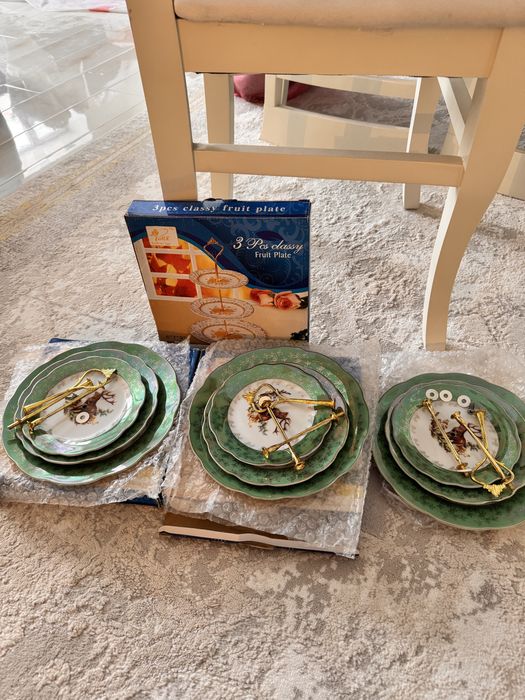 Этажерка посуда для конфет 3 штуки