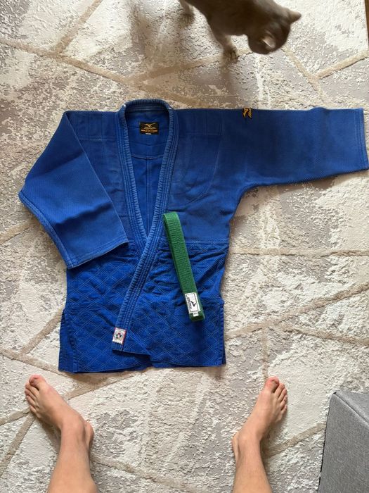 Кимоно Мизуно синее