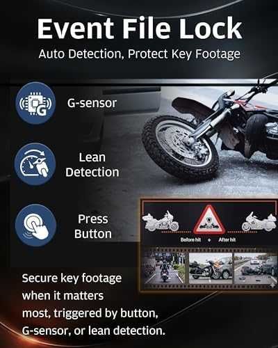 Нова Mio MiVue MP30 2.5K Мотоциклетна Камера GPS WiFi IP67 за каска мотор