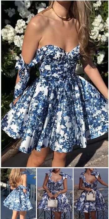 Короткое платье