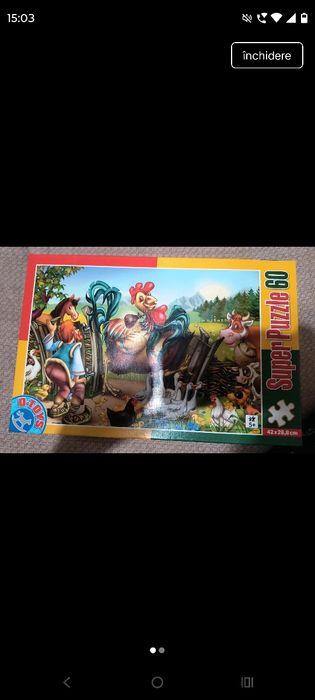Puzzle-uri copii 3-8 ani D-toys și Playtive