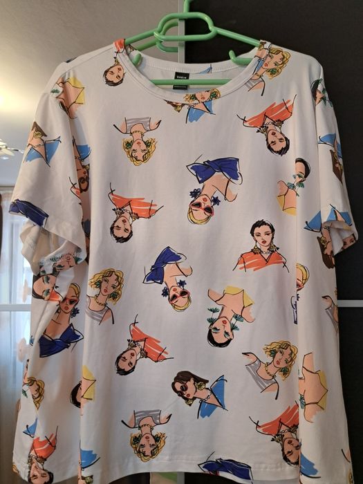 Tricou dama alb ,potrivit pentru vara