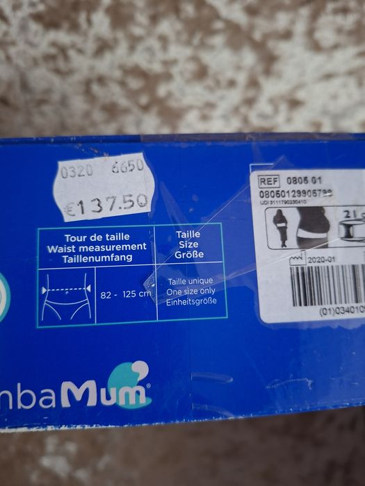 Centura rememorare postura gravide