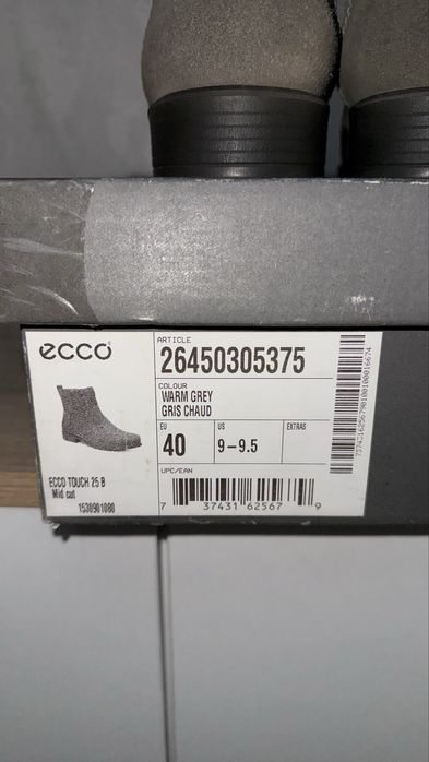 Продам полусапожки Ecco