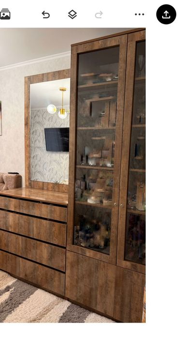 Шкаф зеркало комод