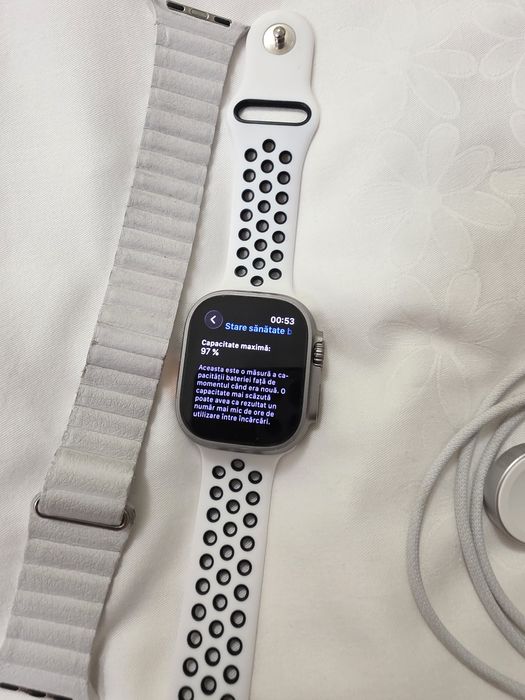 Apple Watch Ultra 2 LTE,viata bateriei 97%