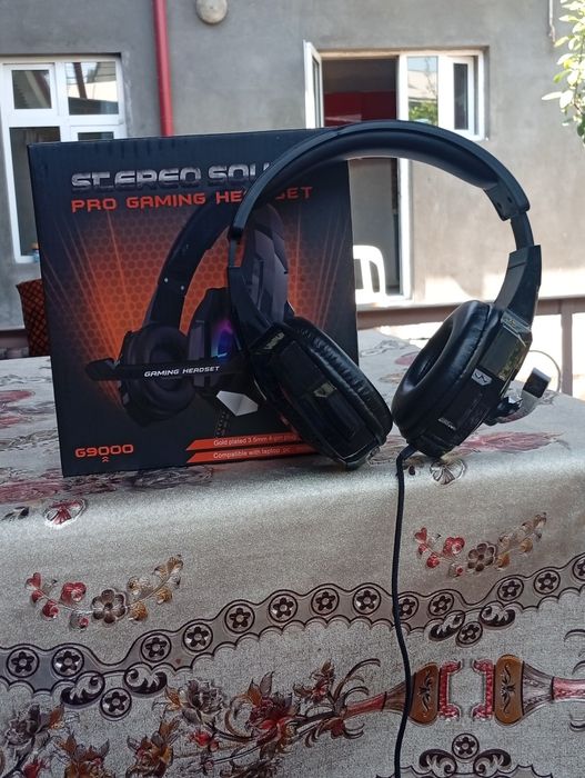 Gamerski quloq chin yangi ikki marta kiyilgan simli srochni sotiladi