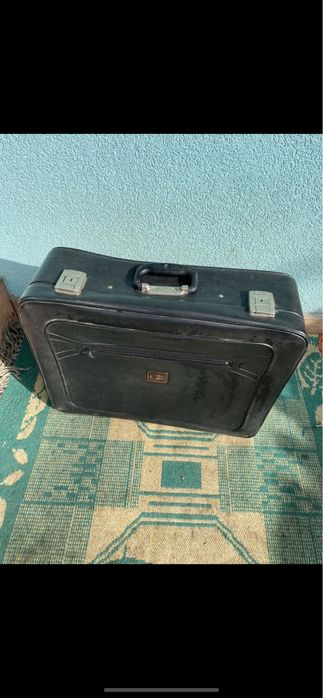 Valiza geamantan piele voiaj camping