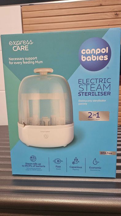 Електрически парен стерилизатор за шишета Canpol babies