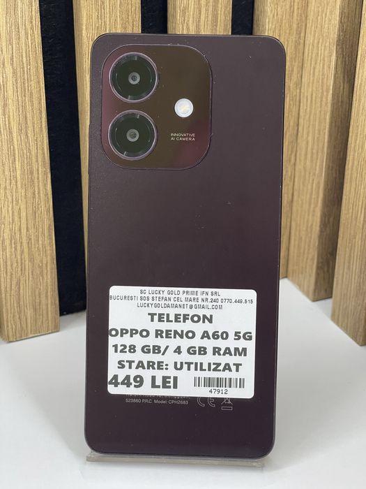 Oppo Reno A60 128Gb 4Gb ram Garantie / Factura #47912