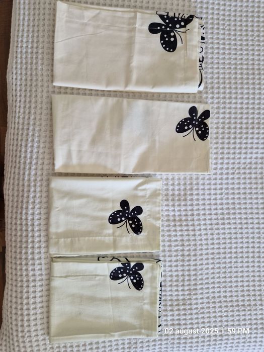 Lenjerie pat 220 x 240 doua persoane, 6 piese