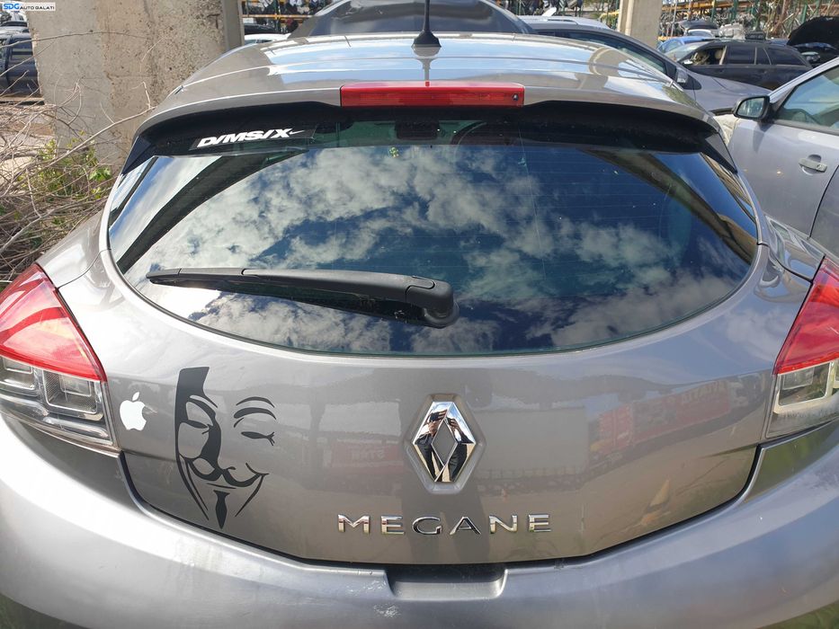 Haion Hayon Capota Portbagaj Dezechipat cu Luneta Geam Sticla Renault Megane 3 Coupe 2 Usi 2008 - 2016 Culoare TEKNG [K5745]