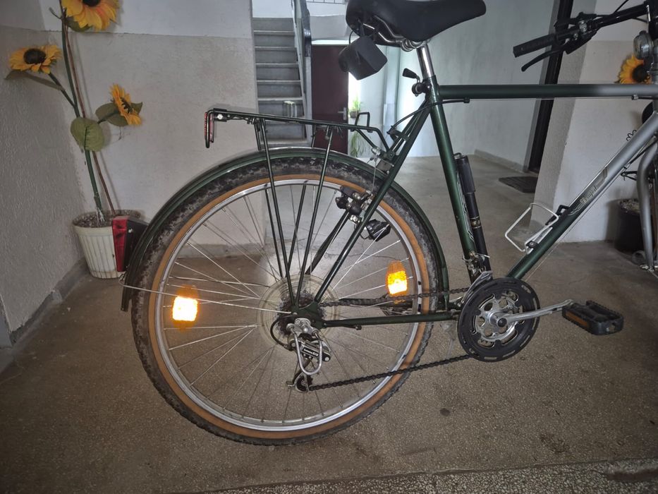 Vad bicicleta cu portbagaj