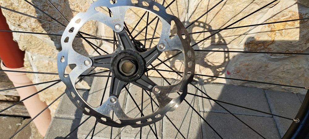 Set roti mtb Mach1 KLIXX de 29" cu cauciucuri, caseta si discuri