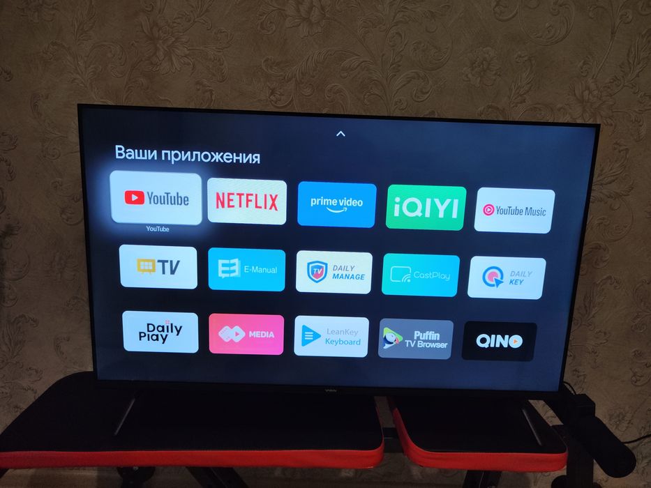 Смарт телевизор YASIN 109см 43дюм