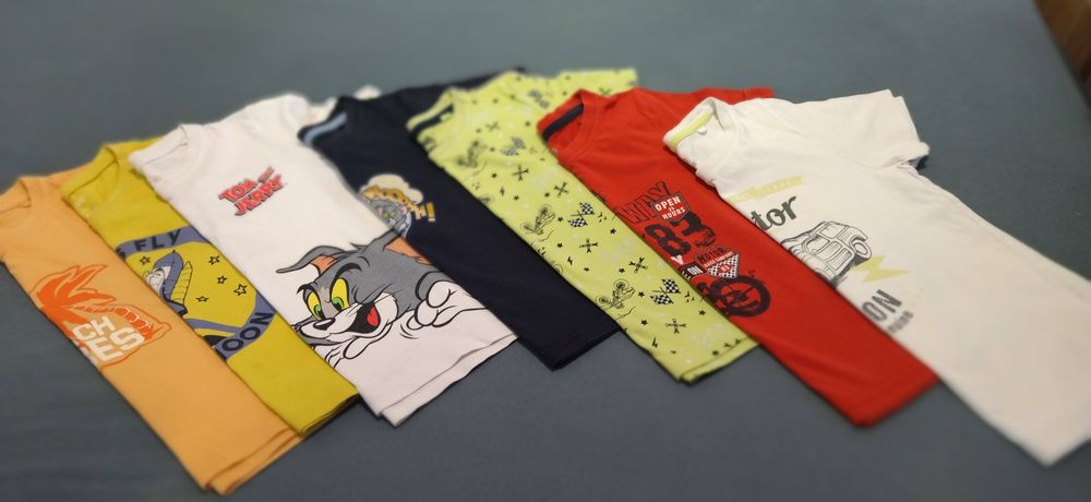 Детски тениски, ризки, потници, тънки блузки, анораци