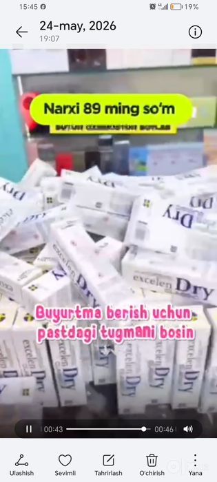 Terlashga qarshi vosita