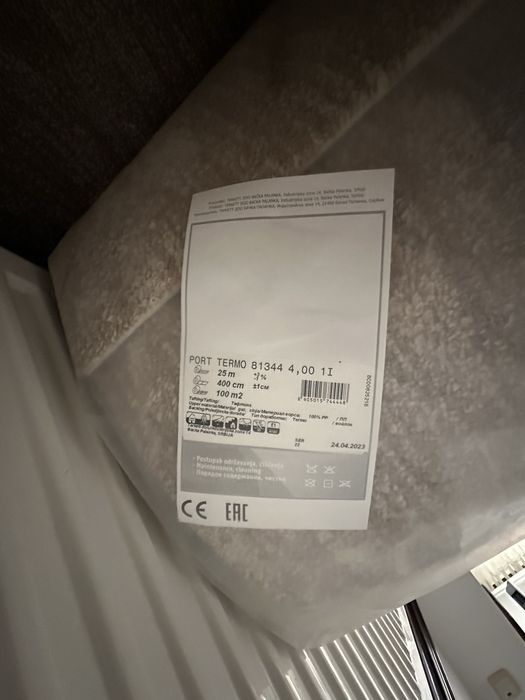 Mocheta interior Tarkett, 100 mp NOUA (cu termoizolatie)