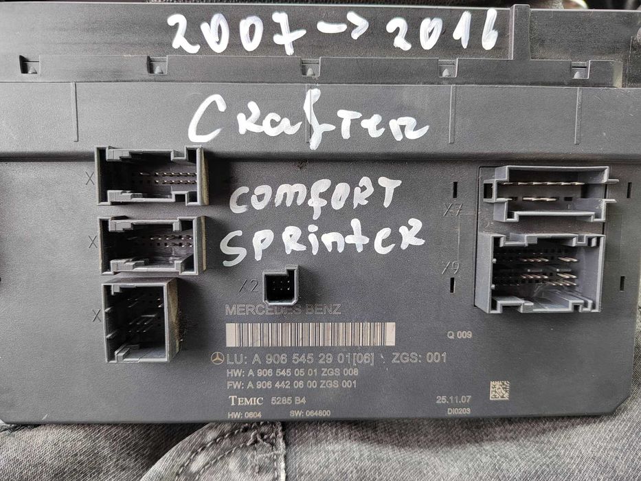 Comfort Sprinter/Сrafter 2007-2016 комфорт модул Спринтер/Крафтер