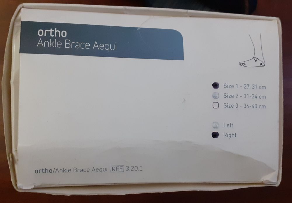 Push ankle брейс десен крак