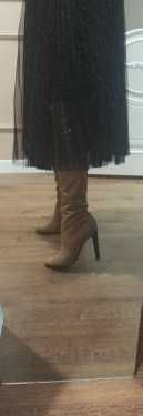 Продам ботфорты кожаные