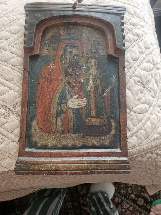 Vand icoane vechi lemn