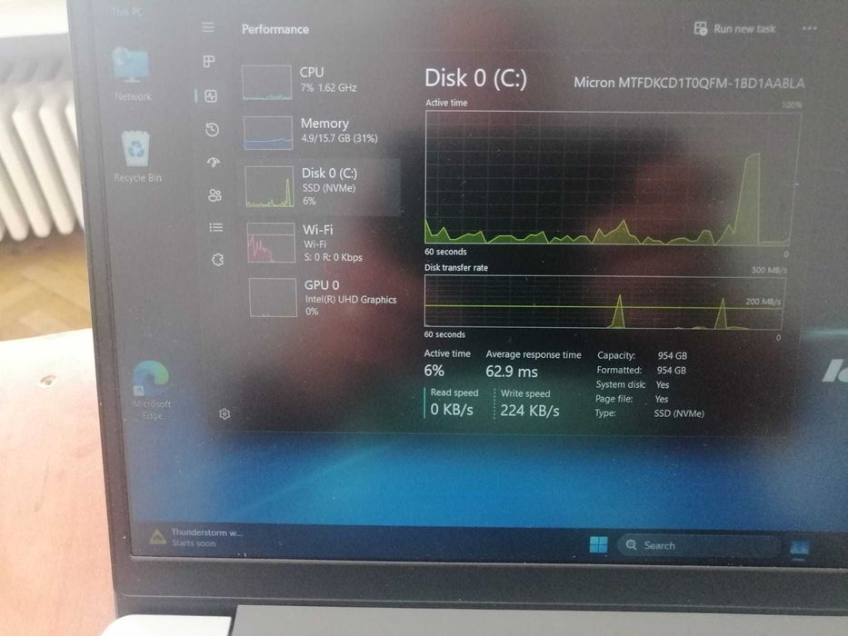 Lenovo IdeaPad Slim 3 15IRH8 – Intel Core i7 Gen 13, 16 GB RAM DDR 5, NVME 1 TB