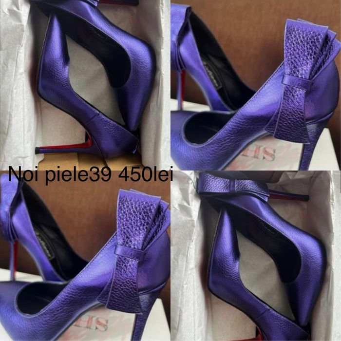 Pantofi piele noi 38/39