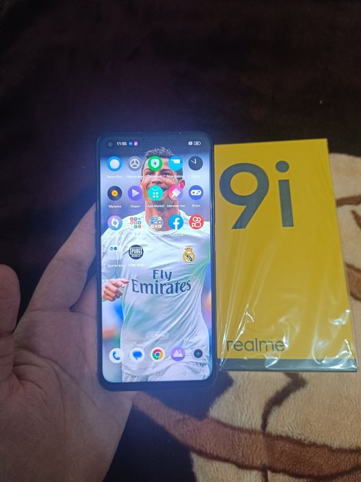 Realme 9i 12/128GB Black Igravoy Original Sostayani Otlichni Ideal Zor