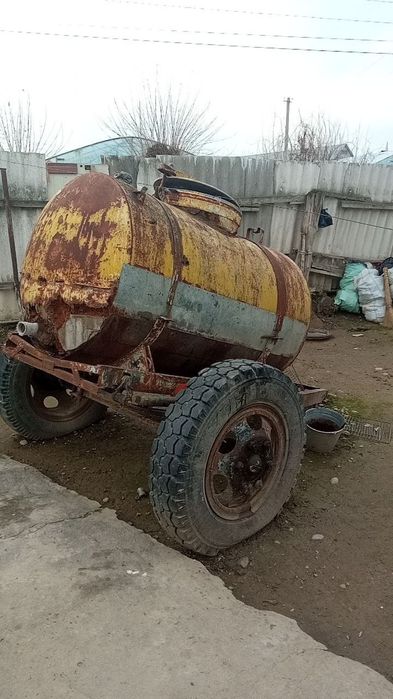 Бочка на колесах для воды