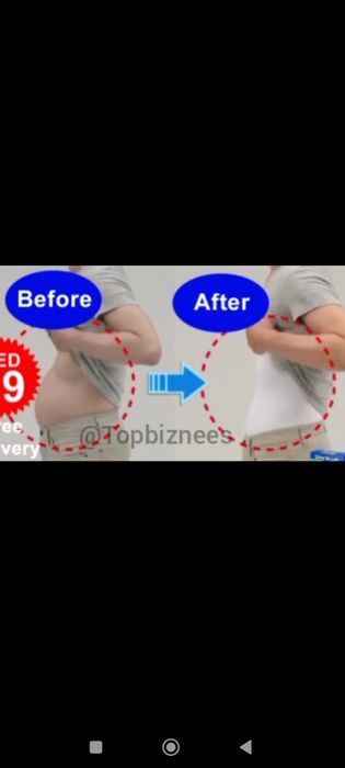 Erkaklar uchun Slim N Lift Qorinni tortib turuvchi va ozdiruvchi mayka