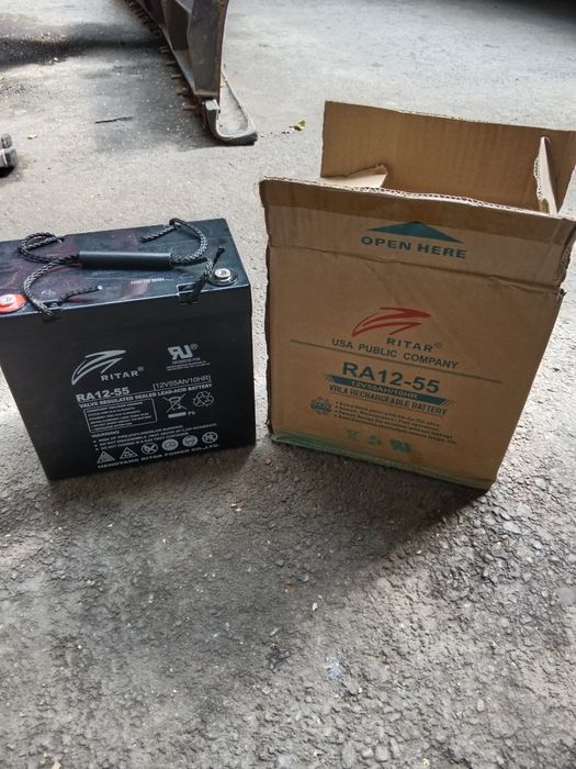 Продам аккумуляторы 12в 55а