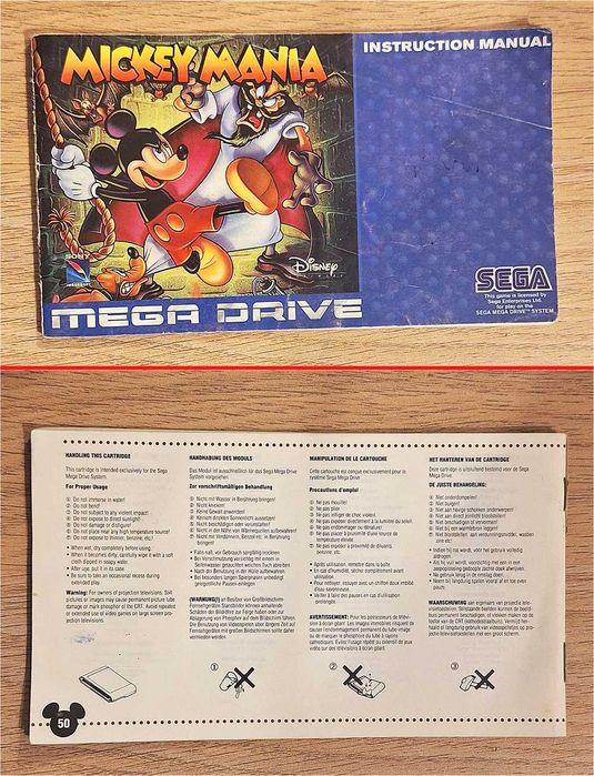 Pachet 2 Casete Jocuri Originale Sega Mega Drive / Genesis 16 bit