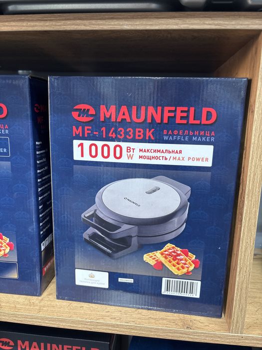 Вафельница Maunfeld