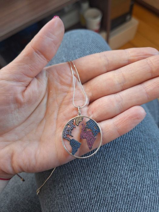 Сребро висулки обеци