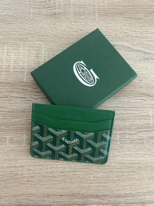 cardholder goyard verde