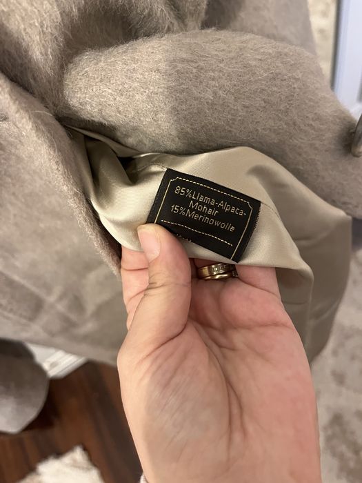 Palton din lână alpaca si merinos