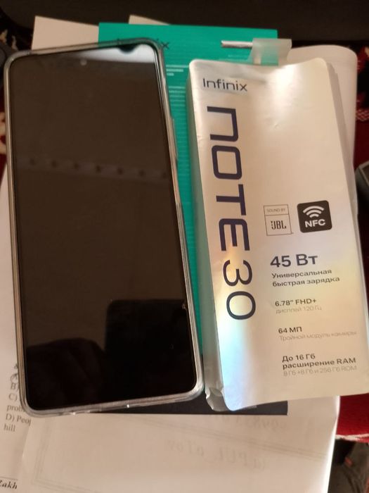 Infinix note 30 256/16