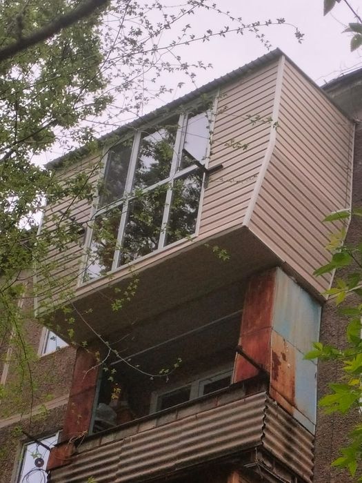 Обшивка балкона и лоджии