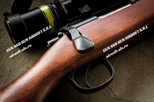 Pusca Tytan V4 Sniper: 6.5J Putere, Lunetă Inclusă, Full Metal, Arc