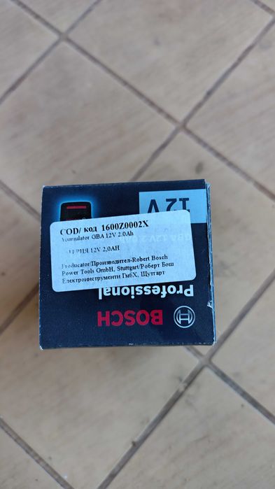 Батерия Bosch 12V, 2.0Ah, нова запечатата