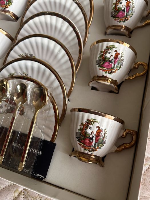 Луксозен сервиз за кафе Крайна цена