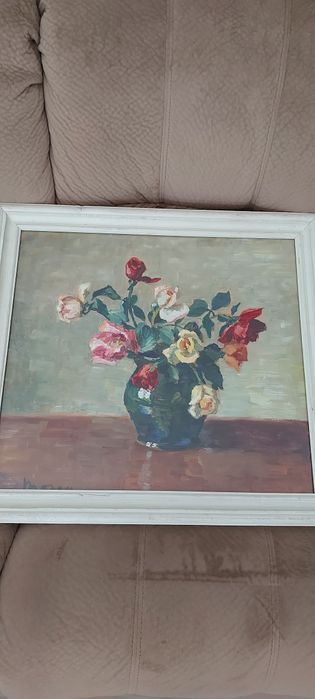 Tablou vechi, ulei, semnat, autor consacrat, piese de colecție.