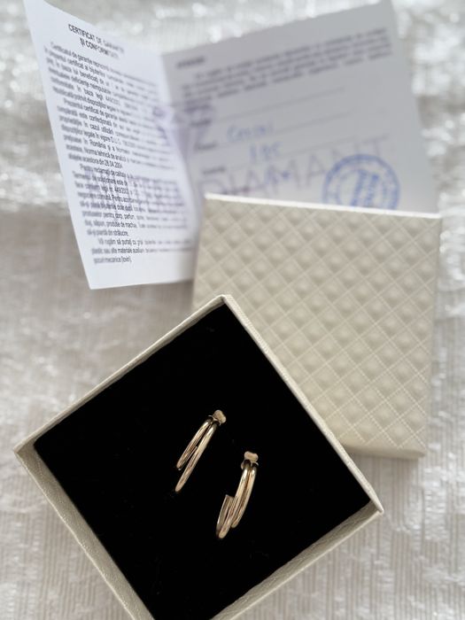Cercei aur 14 k